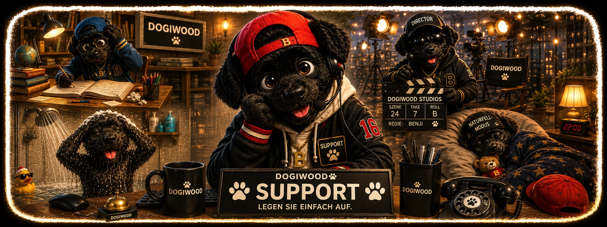Benji im Dogiwood Support
